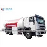 Nigeria Howo 290HP 10Tons LPG Gas Rigid Truck