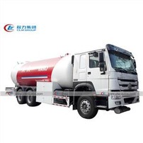 Nigeria Howo 290HP 10Tons LPG Gas Rigid Truck