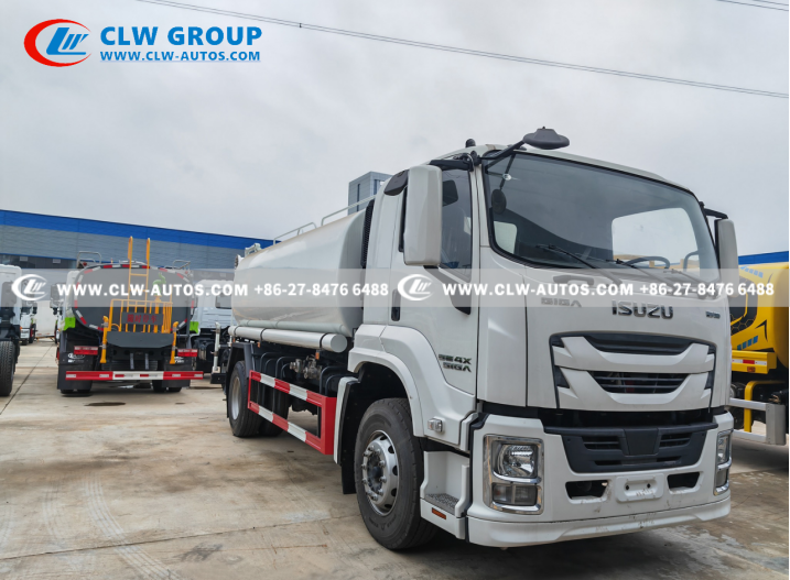ISUZU Giga Water Sprinkler Truck with Fog Gun For Sale 6