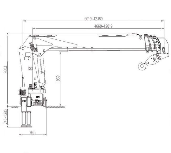 XCMG 10 Tons Telescopic Truck Mounted Crane