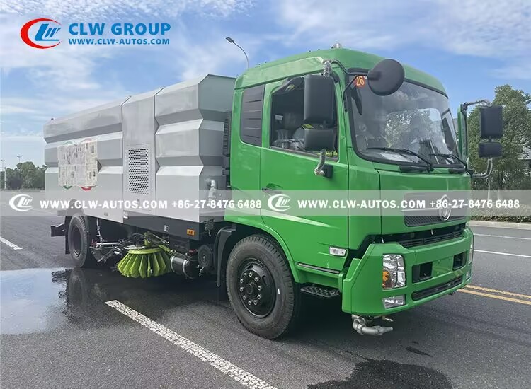 64x2 road cleaning truck for cambodia