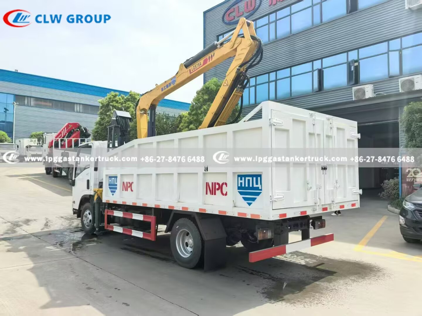 9isuzu kv100 crane truck
