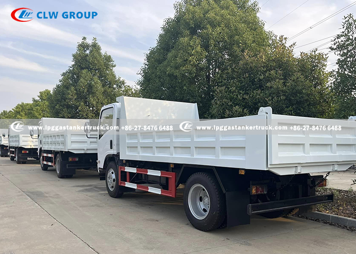 2isuzu kv100 5tons dump truck