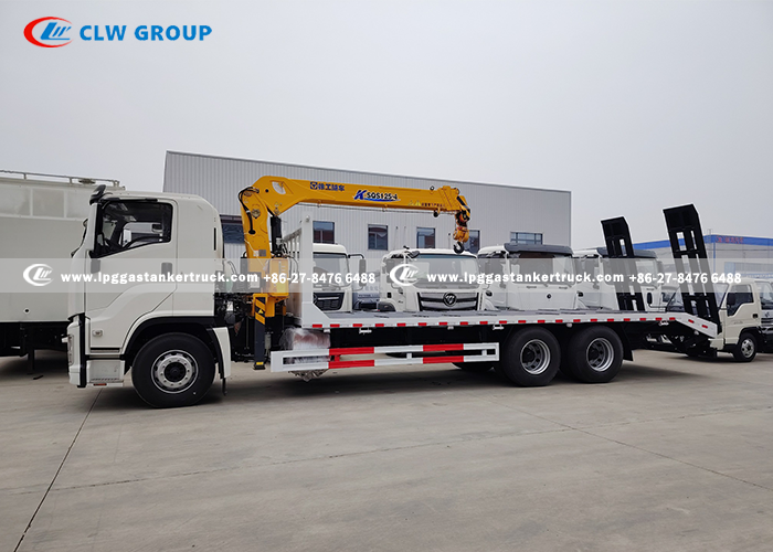 2isuzu fvz recovery truck with crane
