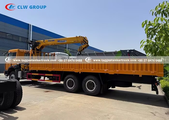 FAW Straight Boom Cran Truck