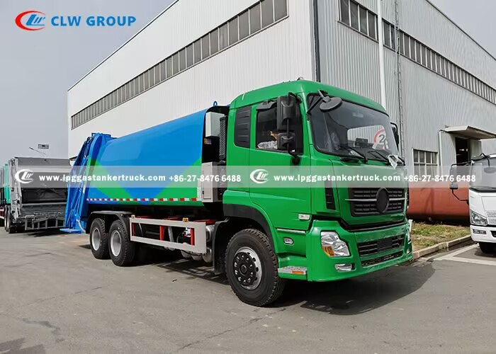 6dongfeng 6x4 compressed garbage truck 6dongfeng 6x4 compressed garbage truck