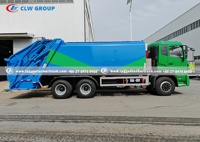 7dongfeng 10 wheels compactor garbage truck 7dongfeng 10 wheels compactor garbage truck
