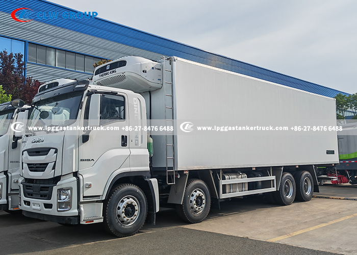 6isuzu refrigerator truck