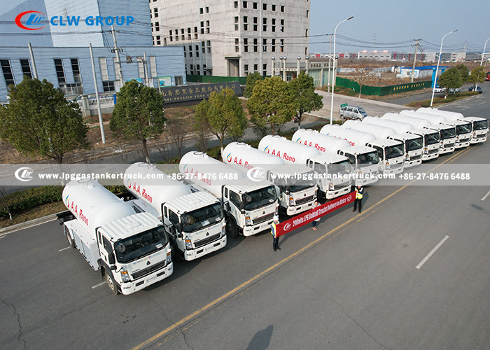 3howo LPG truck