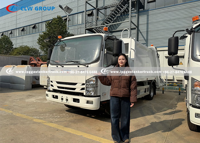 Hedy-ISUZU Compactor Garbage Truck
