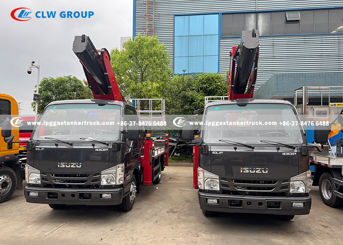 8ISUZU 100P 21meters Aerial Work Platform Truck