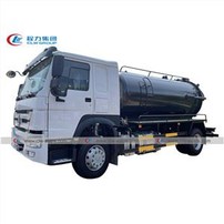 SINOTRUK 10M3 Vacuum Sewer Suction Tanker Truck