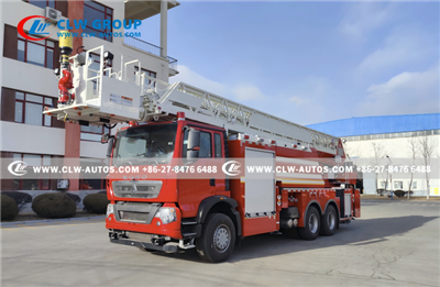 Sinotruk HOWO 42-Meter Aerial Ladder Fire Truck