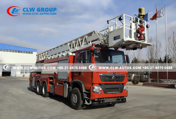 Sinotruk HOWO 42-Meter Aerial Ladder Fire Truck